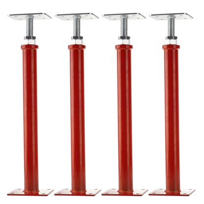 House Floor Jacks for Leveling, 16.5-20.5" Screw Jacks Post 6600lbs - size: 4X