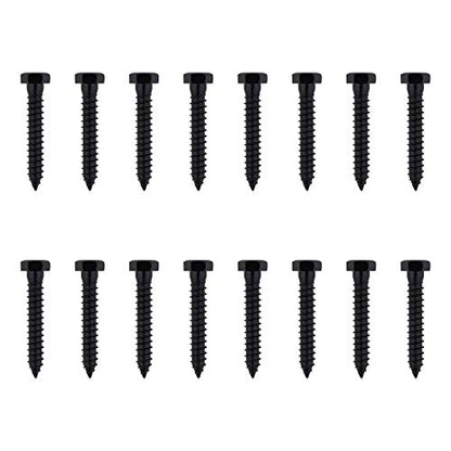 National Hardware N800-022 Lag Screws, Black, 1/2" x 3" - size: 1/2" x 3"