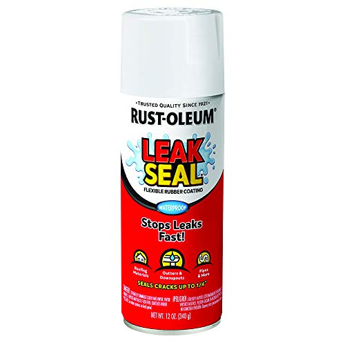 Rust-Oleum LeakSeal White Flexible Rubber Coating Spray
