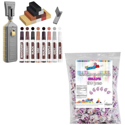 Hard Wax & Heat Pen for Raw Floor Materials - color: 19 colors