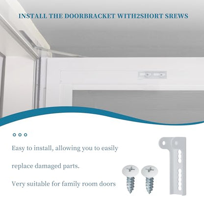 Storm Door Closer Bracket Fits Andersen Door Repair Kit Set of 1 White