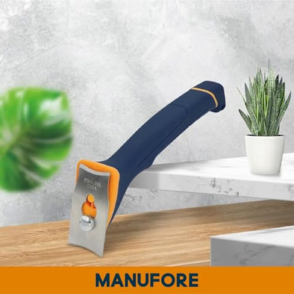 MANUFORE Soft Grip Contour Paint Scraper with 6 Different Blade Shapes