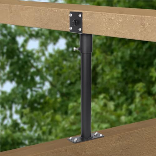 4Pcs 3.6" Saddle Roof Riser Heavy Duty Pergola Bracket, 16-1/2" High - color: Set 4, size: Large