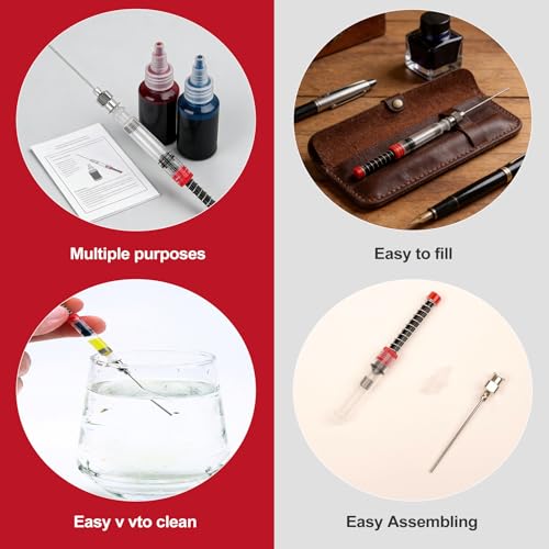 5-Pack Precision Fluid Applicator Set, Multi-Purpose Dispensing Tools for Glue, Resin, Paint & Oil, Ideal for Woodworking, Crafts & Rhinestones