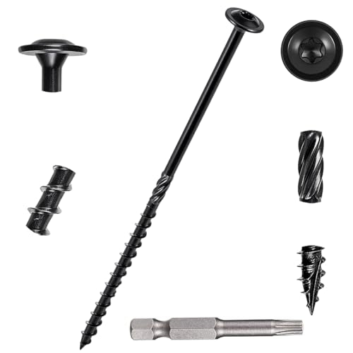 50 PCS #14 x 6” Lag Screws Heavy Duty Construction Screw - size: #14x6"