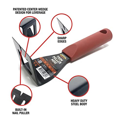 Zenith Mini Trim Puller Multi-Tool for Baseboard & Molding (ZN700051) - style: Trim Puller Mini