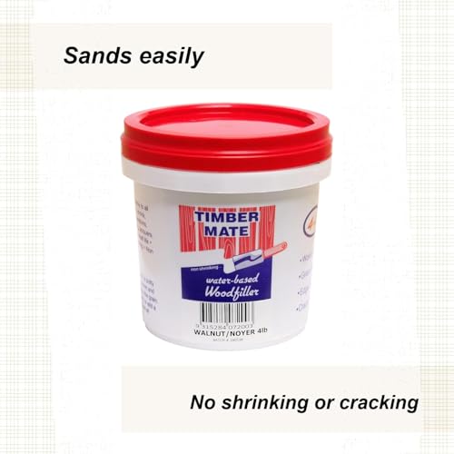 Timber Mate Wood Filler, Walnut, 1 Quart
