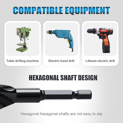 1" x 9" Auger Drill Bit for Soft and Hard Wood,Hex Shank - size: 1 in, style: 9"