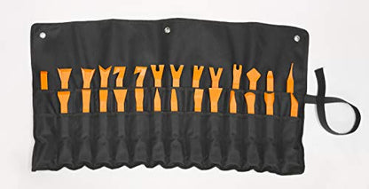 Lisle 68740 27 piece Trim Removal Master Set, Orange