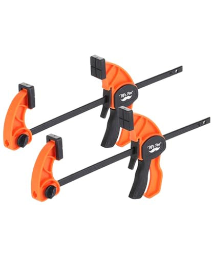 Mr. Pen- Bar Clamps for Woodworking, 6", 2 Pack, Orange - style: 6 Inch