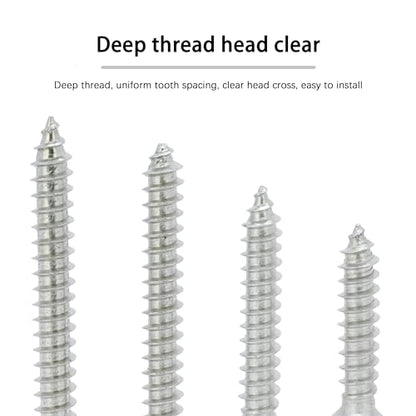 #10 × 1" Flat Head Phillips Wood Screw, Stainless Steel 304 (18-8), Self Tapping, Countersunk Head Sheet Metal Screws, 10 × 1-Inch, 75Pcs - color: Stainless Steel Screws, size: #10 x 1"