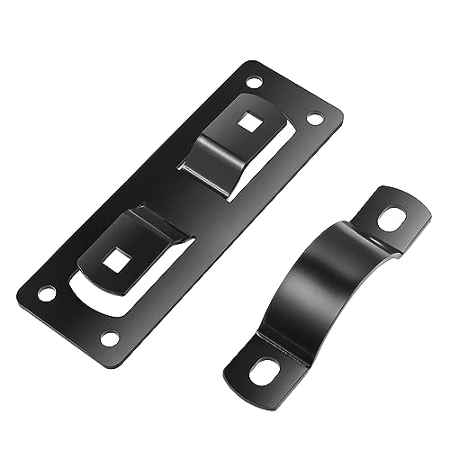 Colinktool Steel 2 Wood Fence Bracket,Chain Link Wood Adapter-24Pack