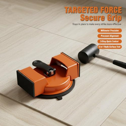 Floor Gap Fixer, Heavy Duty Suction Cup Repair Kit for Vinyl & Laminate