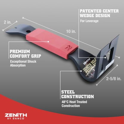 Zenith 10" Self-Prying Bar - style: 10" Pry Bar