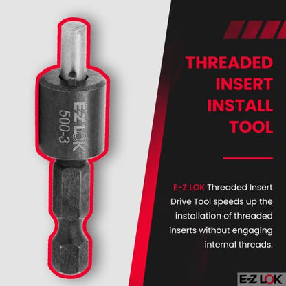 E-Z LOK Drive Tool - Optional - Use with 329-4, 329-401, 329-428, 303-4, 303-428, 319-4, 319-428, 335-4, 450-6, 550-1420, 650-6, 400-4, 400-428, 400-M6 - size: 500-3