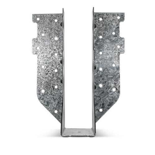Simpson Strong-Tie HUS28 HUS Heavy U-Shaped Hanger - for 2x8 Beam Size, Face-Mount Joist Hanger, Double-Shear Nailing, Zinc Galvanized Steel Construction