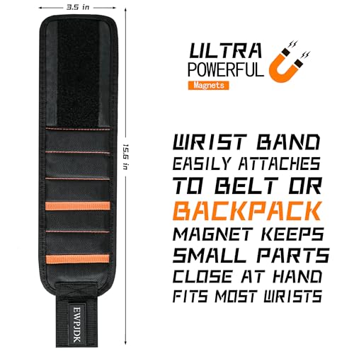 EWPJDK Magnetic Wristband for Holding Screws, Stocking Stuffers Gifts