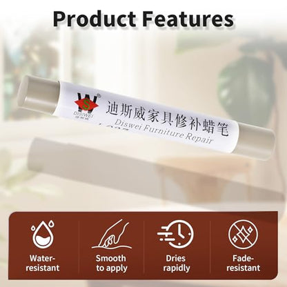 Wood Filler Sticks, Technical Wood, Scratch Repair Crayons - color: Technical Wood