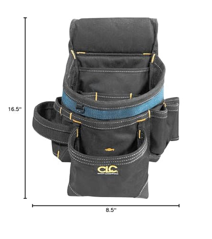 Custom Leathercraft2617 Framing Master Tool Belt, 28-Pocket,Grey