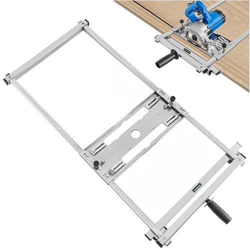 Cutting Machine Edge Guide Positioner, Edge Guide for Circular Saw, Edge Guide Positioning Cutting Board Tool, Adjustable Wood Modified Positioning Frame Tool, Woodworking Positioning Cutting Tool