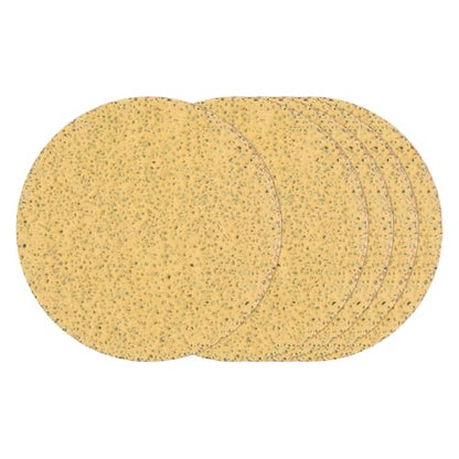 25Pcs Sanding Discs 3In 40Grit Hook and Loop Sandpapers Yellow - color: Yellow, size: 3 Inch(40 Grit)