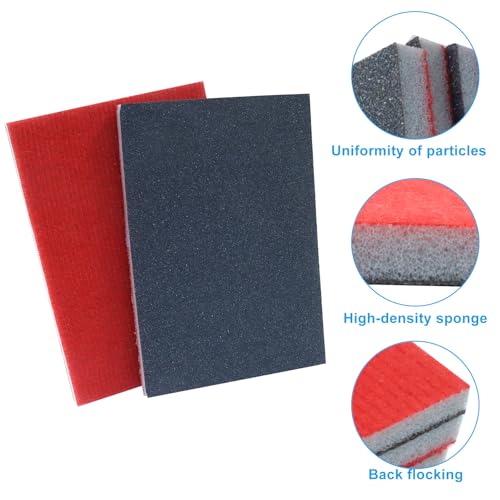 20Pcs 320 Grit Sanding Sponge Set - style: 320 Grit-20 Pcs