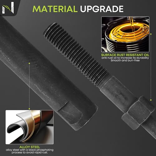 95400 Dowel Pin Puller and Remover Master Set with SAE & Metric Collets Efficient Extraction Tool for Removing Dowel Pins