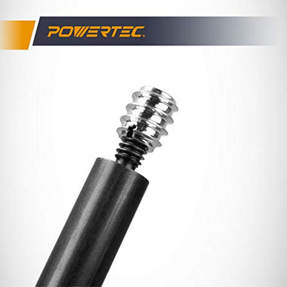 POWERTEC 71380 T-Wrench | 3/8 16 Threaded Insert Installation Tool w/T-Shape Handle - size: 3/8"-16, style: T Wrench