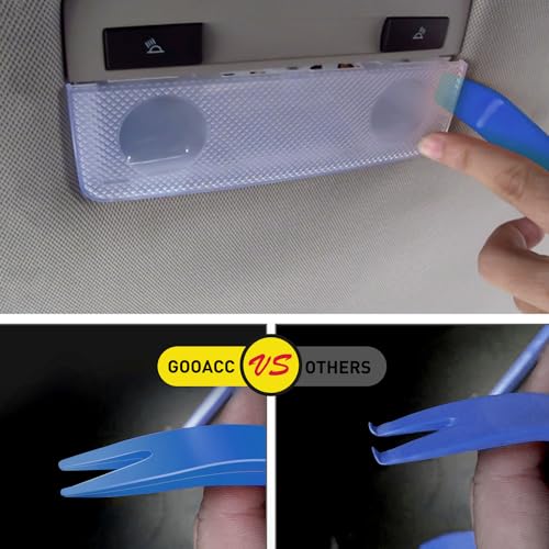 GOOACC Auto Trim Removal Tool Kit No-Scratch - color: 4PCS Trim Removal Tool Blue