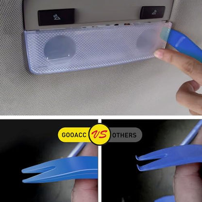 GOOACC Auto Trim Removal Tool Kit No-Scratch - color: 4PCS Trim Removal Tool Blue