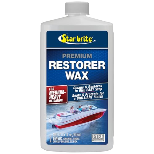 STAR BRITE Premium Restorer Wax for Medium to Heavy Oxidation - style: 32 Ounce