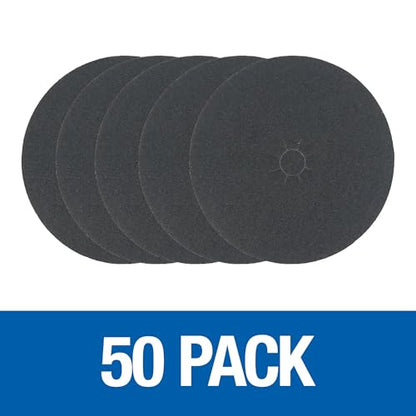 Mercer Industries 408016 Silicon Carbide Cloth Floor Sanding Edger Discs, 7" x 7/8" Hole, Grit 16X (50 pack) - color: Silicon Carbide, size: 7" x 7/8" Hole, style: 16X (50 pack)