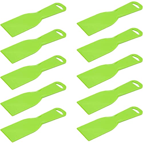 10Pcs Putty Scraper 2" Plastic Flexible Putty Knives,Disposable Spreader Flexible Plastic Paint Scraper Tool for Spackling, Taping Drywall Wall Painting (2" - 10Pack)
