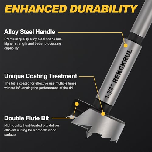 3 Inch Forstner Bit, 3" Forstner Drill Bit for Woodworking - size: 3 | Precision Imperial Sizing