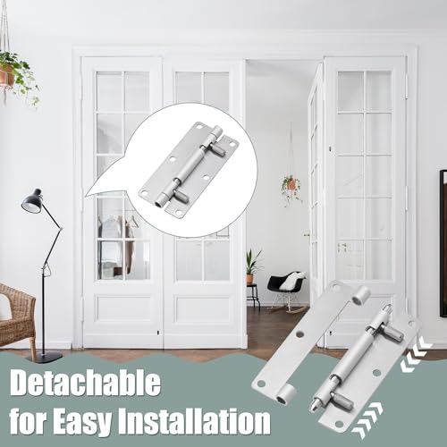 4Inch Quick Release Hinge, 304 Stainless Steel, Detach 4 PCS