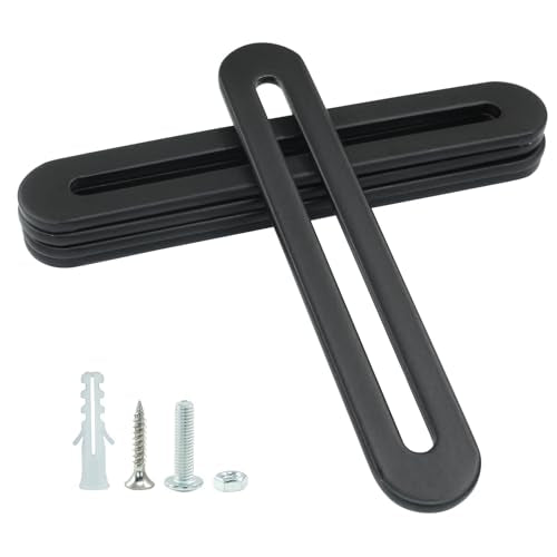 Adjustable Flat Mending Plate 110mm/4.33 Inch 8 Pcs Black - size: 110mm/4.33 Inch,Black