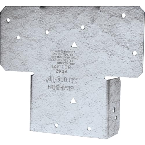 Simpson Strong-Tie ZMAX 6.5 in. H x 5.5 in. W 18 Ga. Steel End Post Cap