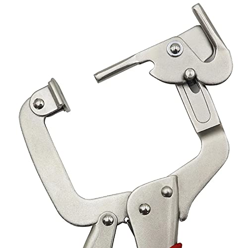 Pocket Hole Clamp, 11.8inch Right Angle Clamp for Woodworking and Pocket Hole Joinery(Black)