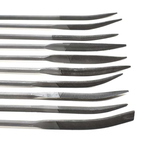 Big Horn 19896 10-Piece Double-Ended Riffler File Set