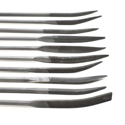 Big Horn 19896 10-Piece Double-Ended Riffler File Set