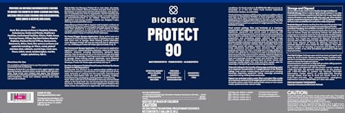 Bioesque Protect 90, Bacteriostatic, Fungistatic, Algaestatic Formula, Effective Against Mold, Mildew, Algae, & Odor Causing Bacteria, 1 Gallon (Pack of 4) - size: 1 Gallon (Pack of 4)