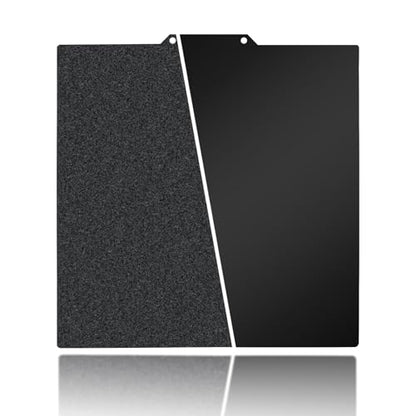 230x230mm Black Build Plate for Kobra 2/Kobra 2 Pro/Kobra 2 Neo/Kobra/Kobra Go, Double Sided Textured PEI+Smooth PEI Flexible Spring Steel Platform Heated Printing Bed for Anycubic 3D Printer - size: 230x230mm