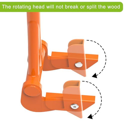 Insaga 50'' Pallet Buster Articulating Pivoting Deck Board Removal Tool - color: 50'' -Rotate Head