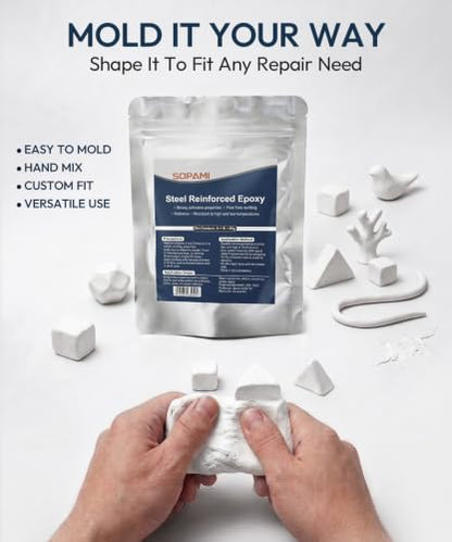 Epoxy Putty Fast Repair Clay Repairing Sculpting2.82 oz