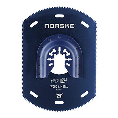 Norske Tools NOTP216 Quadruple Edge Oscillating Multi Tool Accessory Blade - style: Quadruple Edge