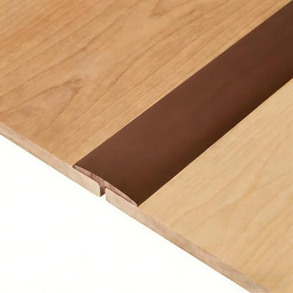 PVC T-Molding Floor Transition Strips 9.84 ft L x 1.97" W (Espresso) - color: Espresso, size: 9.84 ft x 1.97 in