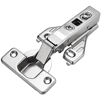 10Pcs Soft Close Face Frame Cabinet Hinges 50% Faster Install - size: 5 Pairs