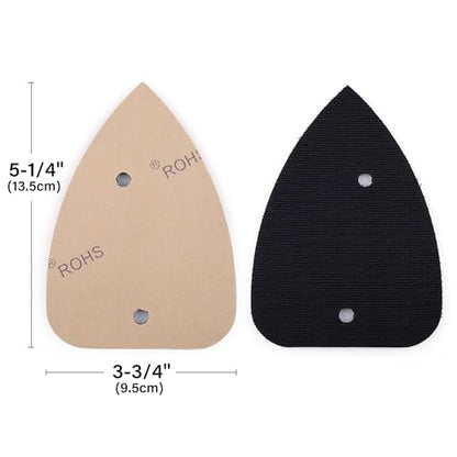 Detail Sander Backing Pad Replacement # 577044-01, Pack of 4, for Black & Decker Mouse Sander MS500, 11667, 11670, 11680, Craftsman 900116700, 900116670 - size: 4PCS