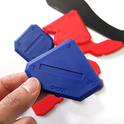 Silicone Sealant Finishing Smoothing Tools, 8 Pieces
