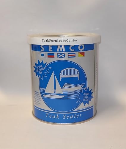 Semco Teak Sealer Honey Tone Quart Size